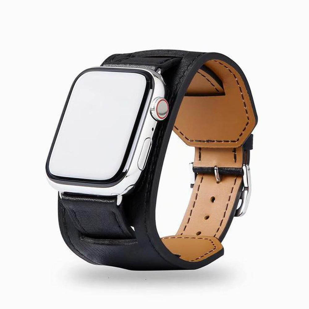 Luxury leather apple watch band hotsell