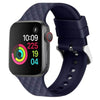 3D Pattern Silicone Strap for Apple Watch-Silicone Band-800X