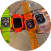 Retro Style Transparent Strap for Apple Watch® (2PCS)