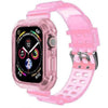 Retro Style Transparent Strap for Apple Watch®–Rose Quartz