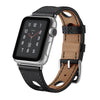 Breathable Perforated Leather Bracelet for Apple Watch-Leather Band-800X