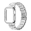 Diamond Luxe Stainless Steel Jewelry Band With Case for Apple Watch-Jewelry Band-800X