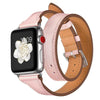 Genuine Leather Double Tour Loop for Apple Watch-Leather Band-800X