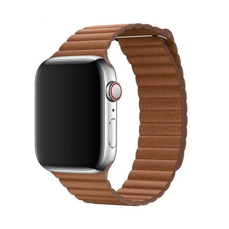 Leather Loop Strap for Apple Watch-Leather Band-800X