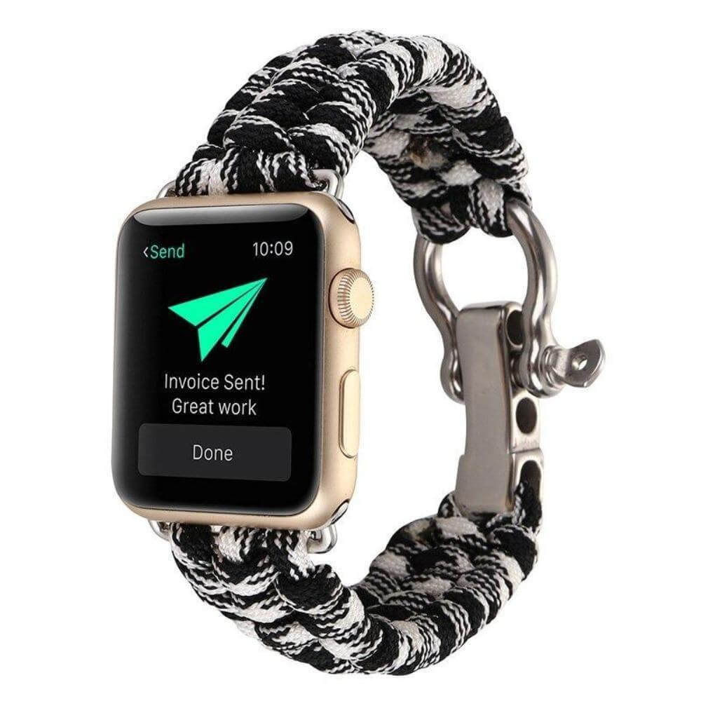 Paracord Survival Bracelet for Apple Watch-Nylon Band-800X