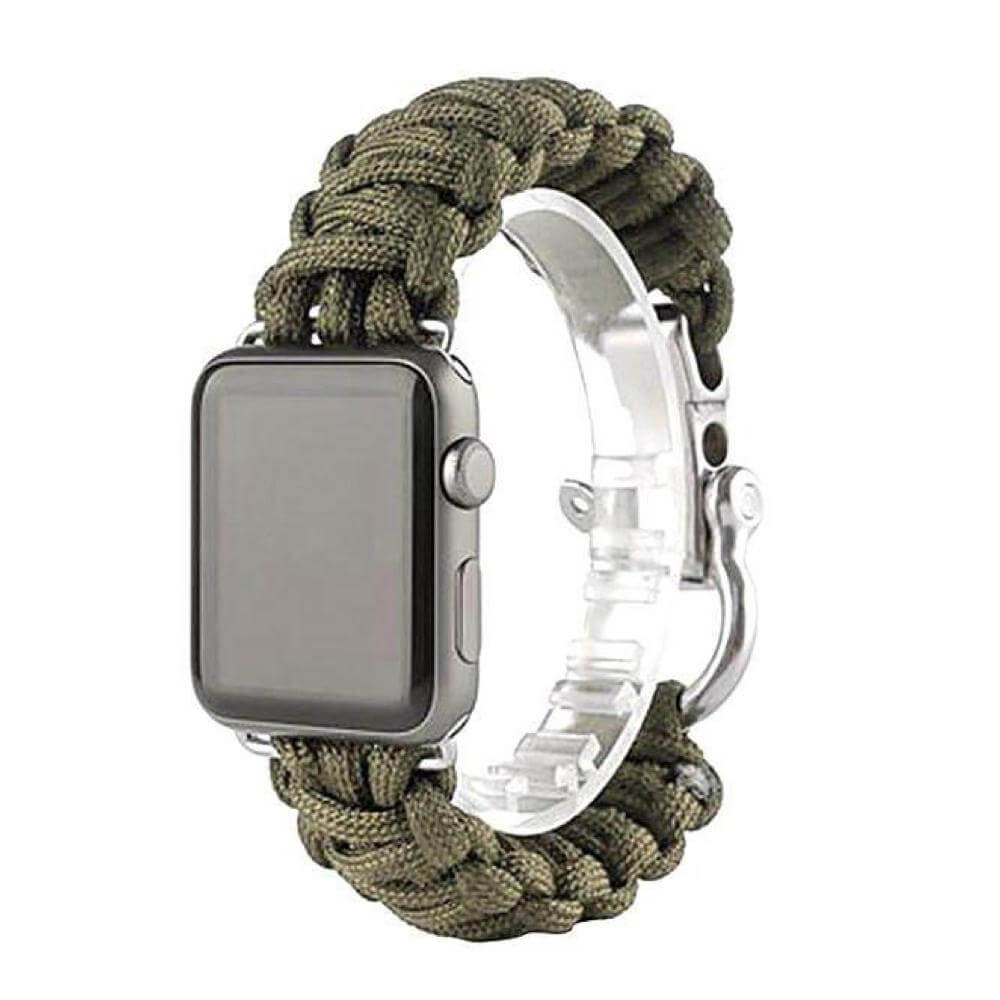 Paracord Survival Bracelet V2 for Apple Watch-Nylon Band-800X