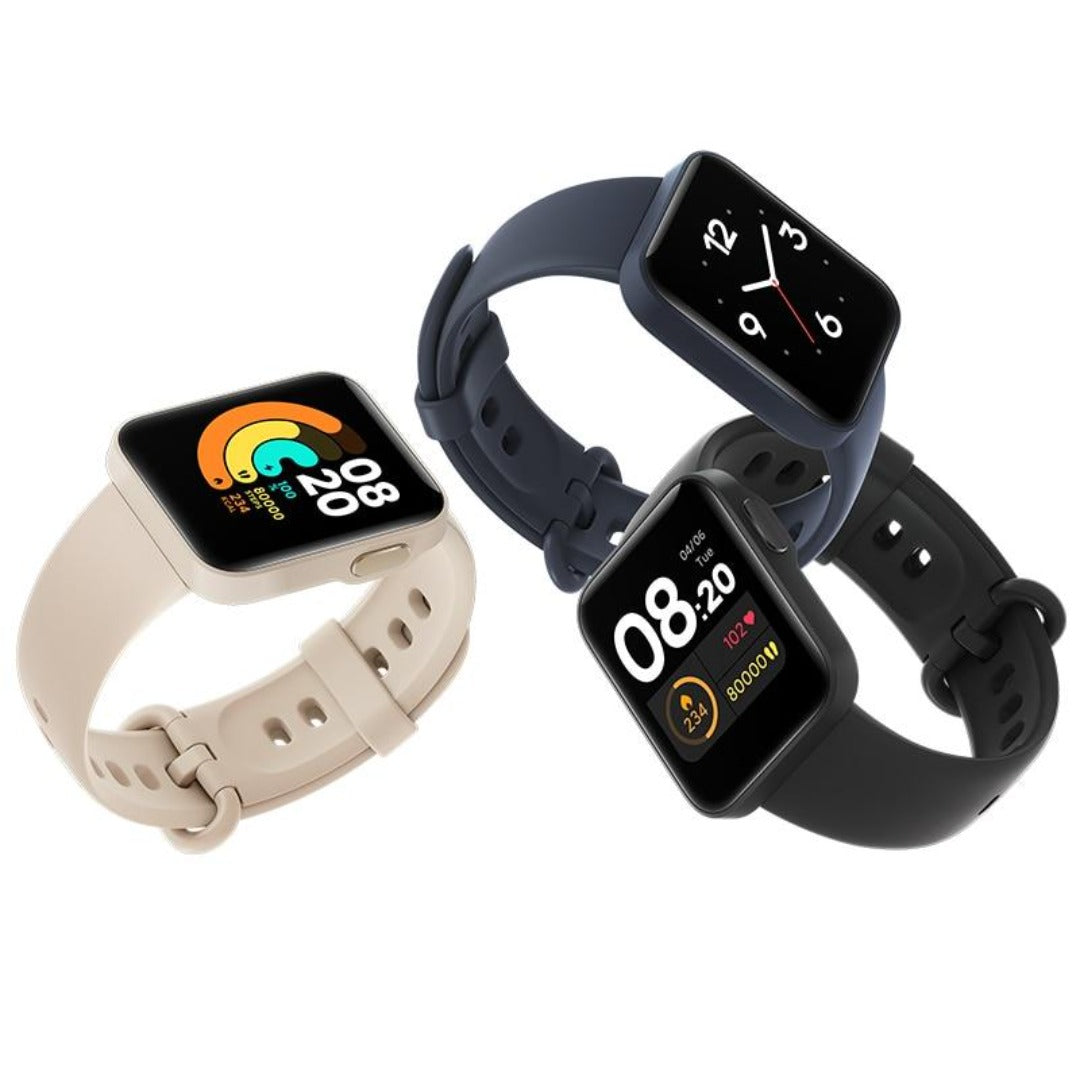 Xiaomi Mi Watch Lite - Smart watch, GPS, heart rate control, 11 training models (black)