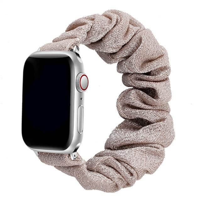 Handmade Scrunchie Elastic Bracelet for Apple Watch