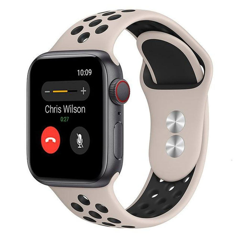 Soft Silicone Breathable Wristband for Apple Watch-Silicone Band-800X