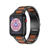 Stainless Steel Wood Strap for Apple Watch-Stainless Steel Band-800X