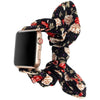 Load image into Gallery viewer, Women&#39;s Elastic Scrunchie Wrist Band for Apple Watch-Fabric Band-800X